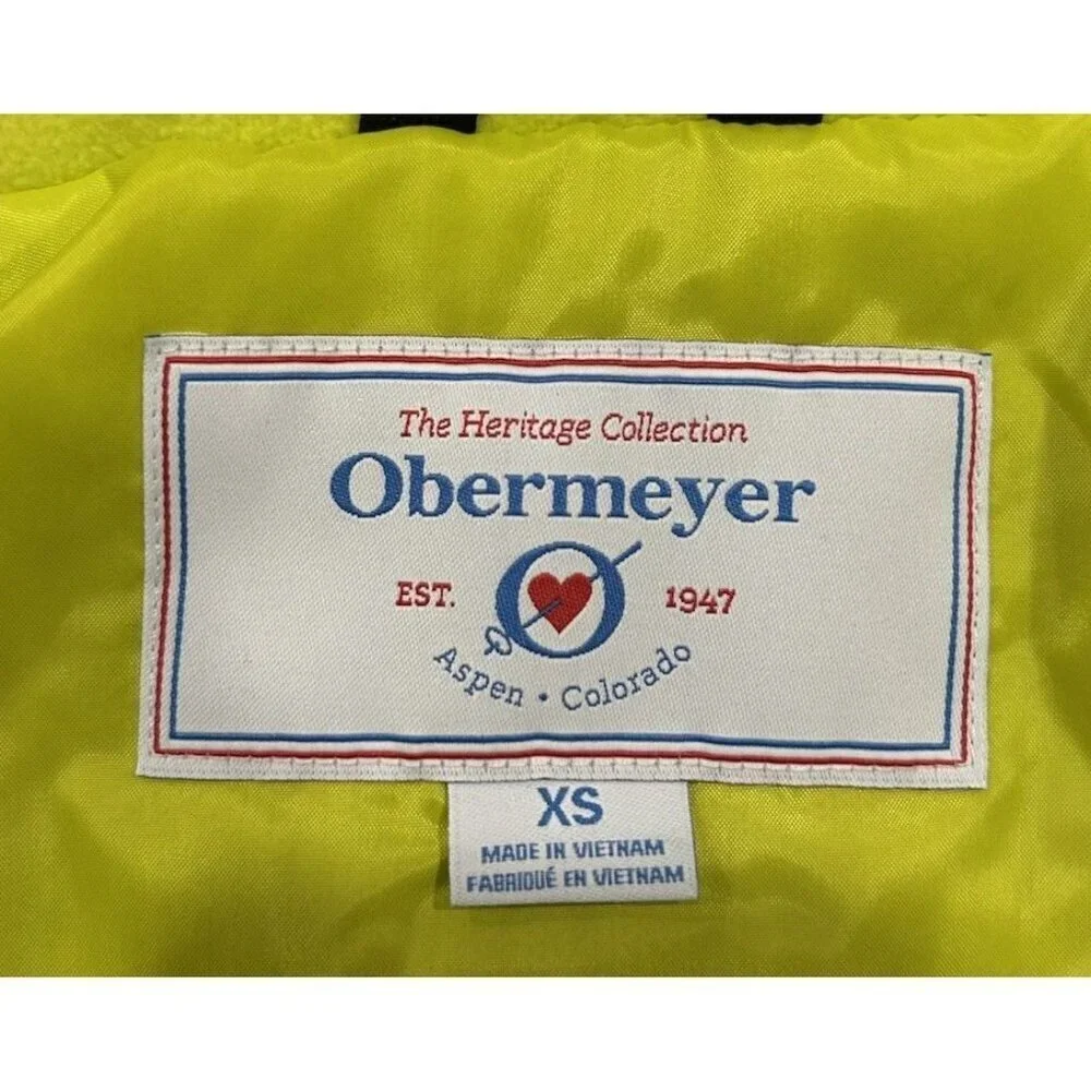 NEW Obermeyer Kids Landon All-Season Jacket Kids Size XS (Age 1/2) Hooded Warm